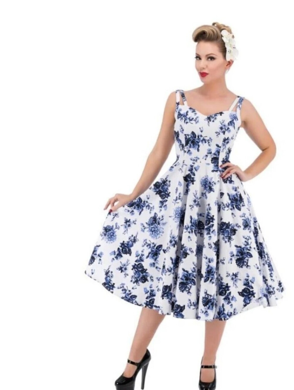 Hearts & Roses London's China Doll Tea Dress Sz 8